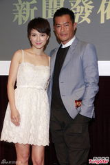 组图：古天乐买保险演火灾片 李心洁辛苦不抱怨