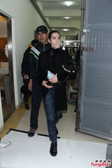 组图：萧敬腾再遭恐吓 出席活动特携萌宠作陪