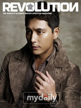 组图：韩星郑雨盛(郑宇成)拍杂志写真 戴名表显绅士风范