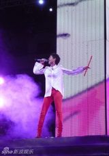 组图：吉杰西昌慈善演唱会 谭维维带病助阵