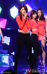 组图：M Countdown现场公开 SISTAR19夺冠