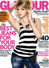高清组图：泰勒-斯韦福特登杂志封面 娇美可人