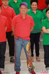 组图：TVB300艺人大合影 黄宗泽胡杏儿零交流