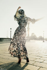 高清图：许晴欧洲写真独家发布 好莱坞作品明年上映