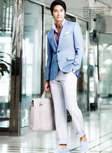 高清组图：宋承宪夏装写真 笔挺正装显绅士本色