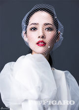 组图：郭碧婷高贵浪漫演绎法式摩登