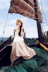 组图：韩雪为家乡代言 江南水乡显自然清新