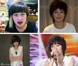 组图：盘点小清新偶像们的“杀马特”前生