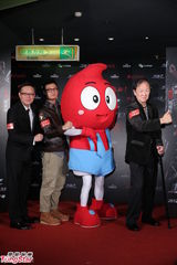 组图：余文乐挑大梁宣传新戏 彭于晏拿阮经天开涮