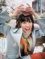 组图：SKE48成员须田亚香里冬季写真可爱性感