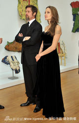 幻灯图集：群星璀璨MOCA舞会 朱莉皮特秀情侣装