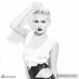 组图：麦莉-塞勒斯剪短发后首套帅气写真