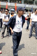 组图：李连杰率郭富城等众星出席壹基金拉力赛