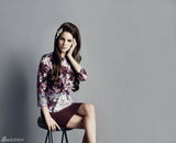 高清图：拉娜德雷复古秋日写真 展甜美古典气质