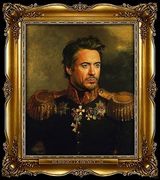 组图：好莱坞明星大腕PS成俄国军官 毫无违和感