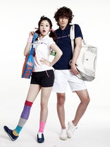 高清组图：韩星姜素拉时尚运动写真活力十足