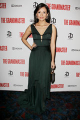 组图：《一代宗师》北美首映 章子怡深V裙现身