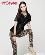 组图：韩星金允慧豹纹装登杂志气势十足