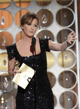 高清图：第68届金球奖 梅丽莎-里奥获最佳女配角