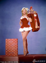 高清图：巨星圣诞合成照 妮可纯洁迪亚兹性感