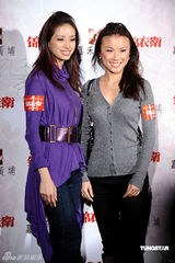 高清图：甄子丹携妻宣传新片 称怕误伤吴尊遭影迷打