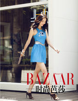 组图：齐溪打造多变裙装造型 将角逐金马新人