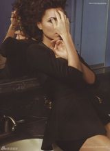 高清组图：维多利亚登杂志封面 写真展优雅之美