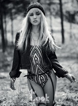 高清组图：性感女王李孝利黑白大片烟熏魅惑