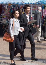 组图：王力宏与小女友亲密照曝光 曾同游牛津