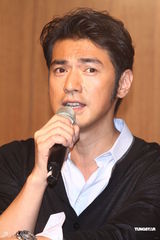 组图：《武侠》台湾举行记者会 金城武否认绯闻