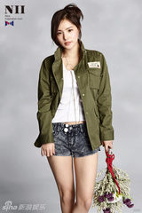 组图：韩星闵孝琳春装新款写真 休闲装扮舒适时尚