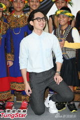 组图：林宥嘉童颜卖萌 乐见5566合体