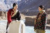组图：《雪浴昆仑》热拍 戴江藏族打扮显西域风情