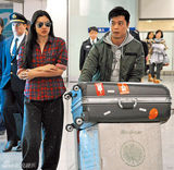 黎明旧金山豪宅迎新年 乐基儿面色红润甜蜜拥抱(图)