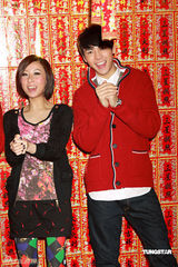 高清组图：英皇群星拍贺年MV 阿娇(钟欣桐)娇艳动人