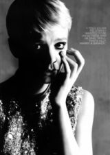 幻灯图集：现代“赫本”凯瑞-穆里根黑白写真 