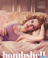 幻灯图集：斯嘉丽-约翰逊登封面 金色卷发可爱