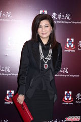 组图：东华三院慈善晚会 何超云陈法蓉性感亮相