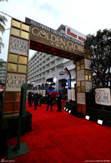 高清组图：第67届金球奖颁奖礼 红毯外围一览