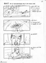 高清图：《大海啸之鲨口逃生》手绘剧本曝光