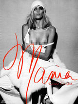 组图：超模坎蒂丝与安雅半裸时尚 中性风另类性感