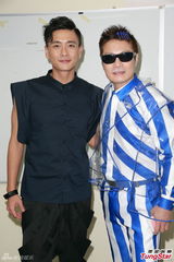 组图：黄宗泽岑丽香邓紫棋出席录影