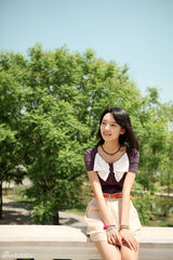 幻灯图：林园青春逼人朝气蓬勃 清纯代言90后