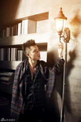 组图：张丹峰写真演绎英伦贵族时尚