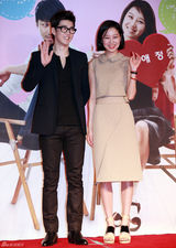 高清组图：孔孝真尹继尚新剧《最佳爱情》记者会