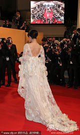 高清图：《青少年警队》首映礼 范冰冰着蕾丝羽衣