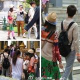 组图：张翰郑爽被拍甜蜜同游泰国恋情曝光