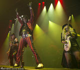 组图：老牌摇滚艾利斯开唱 暗黑烟熏妆惊悚依旧