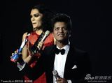 组图：第32届全英奖 布鲁诺-玛斯获最佳国际男歌手
