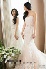 组图：杨幂将大婚婚纱照曝光 美丽新娘幸福满满